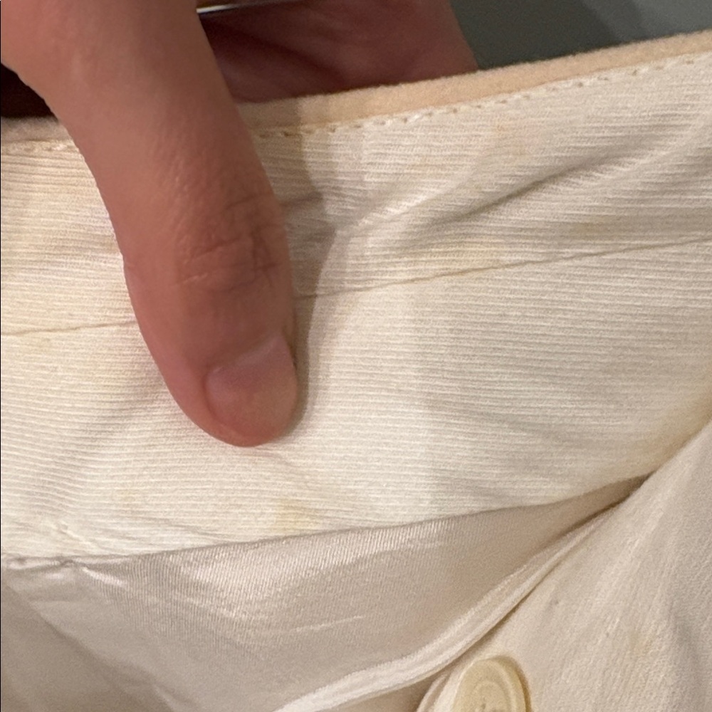 Gucci vintage wool Cream Flared trouser Pants - Picture 9 of 11